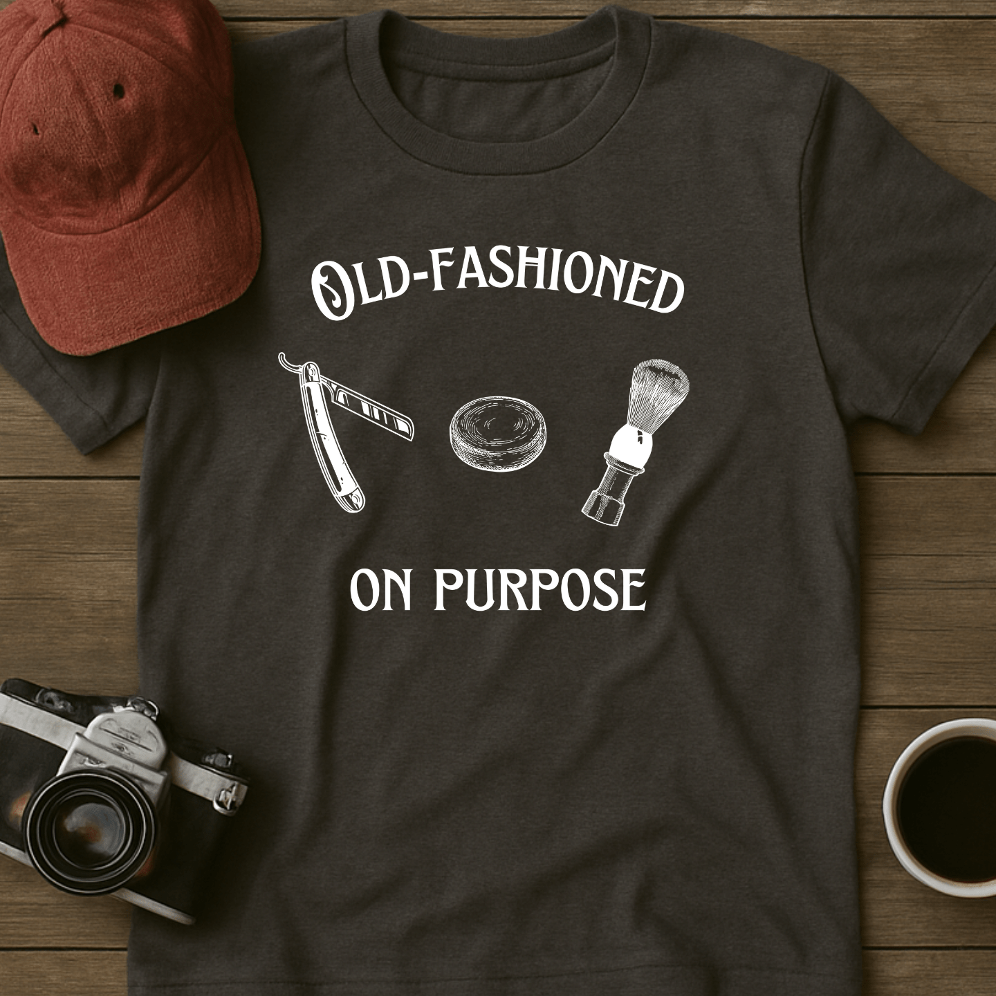 Old-Fashioned Shaving I T-Shirt