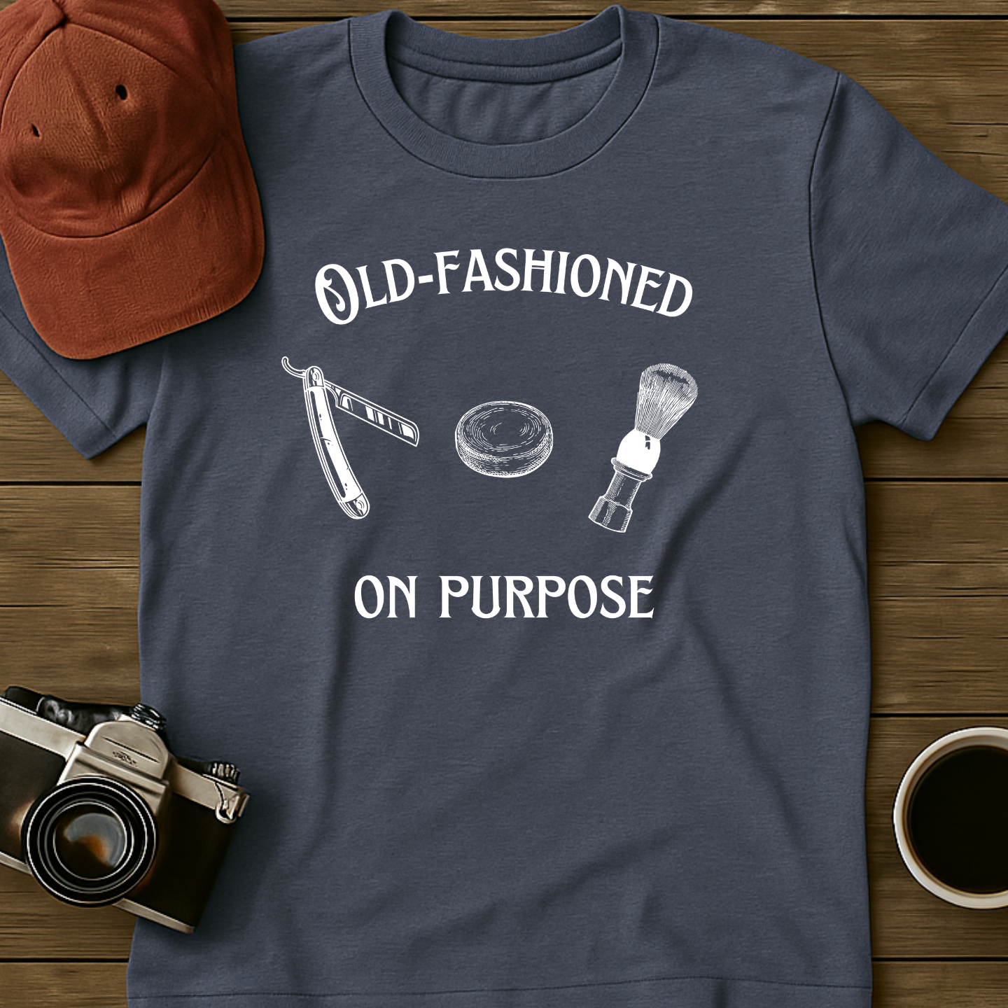 Old-Fashioned Shaving I T-Shirt