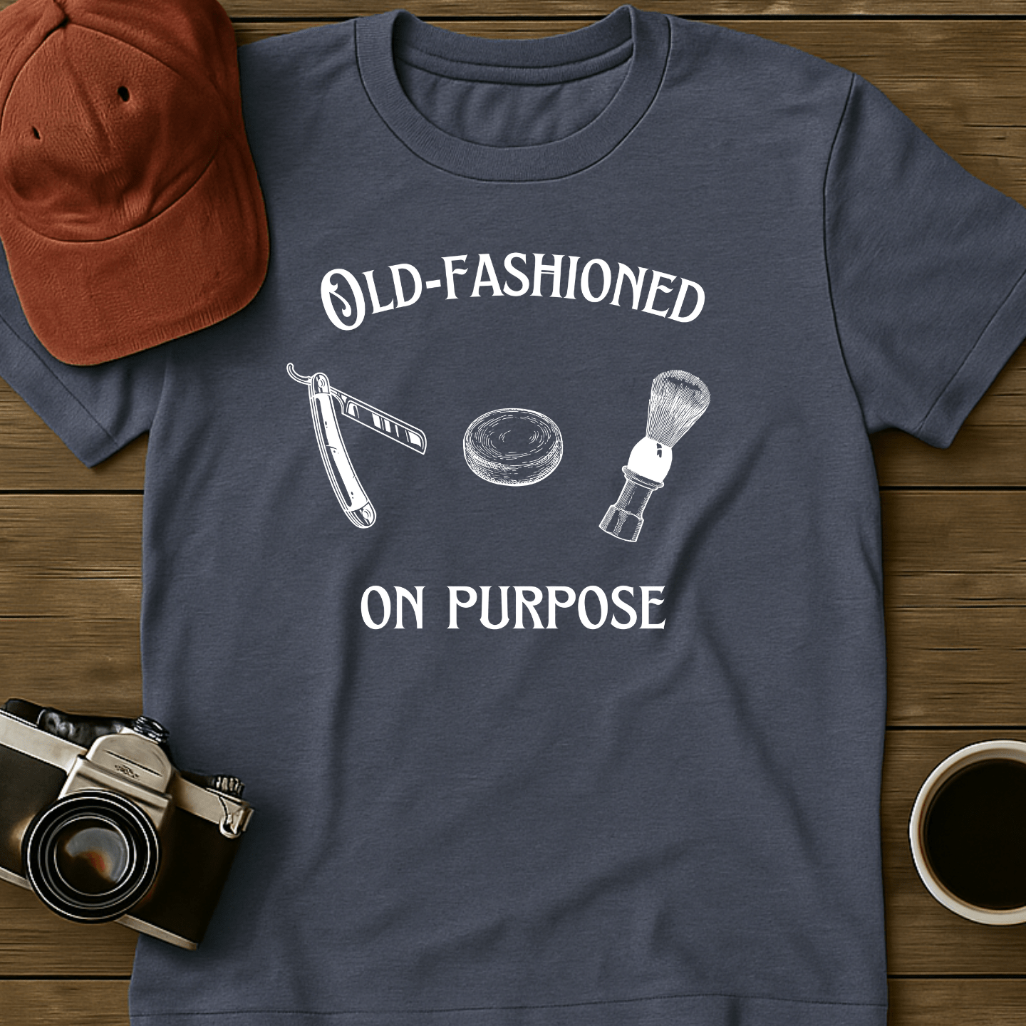 Old-Fashioned Shaving I T-Shirt