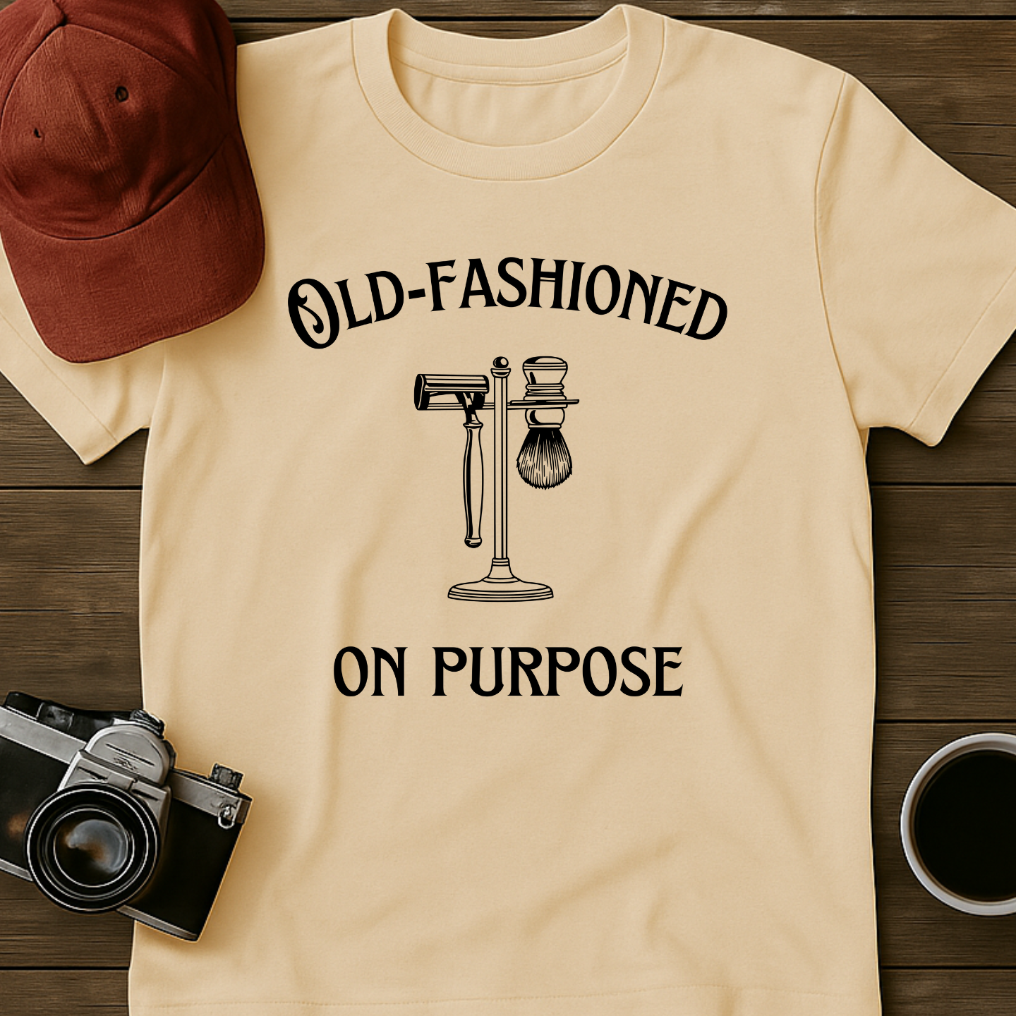 Old-Fashioned Shaving II T-Shirt