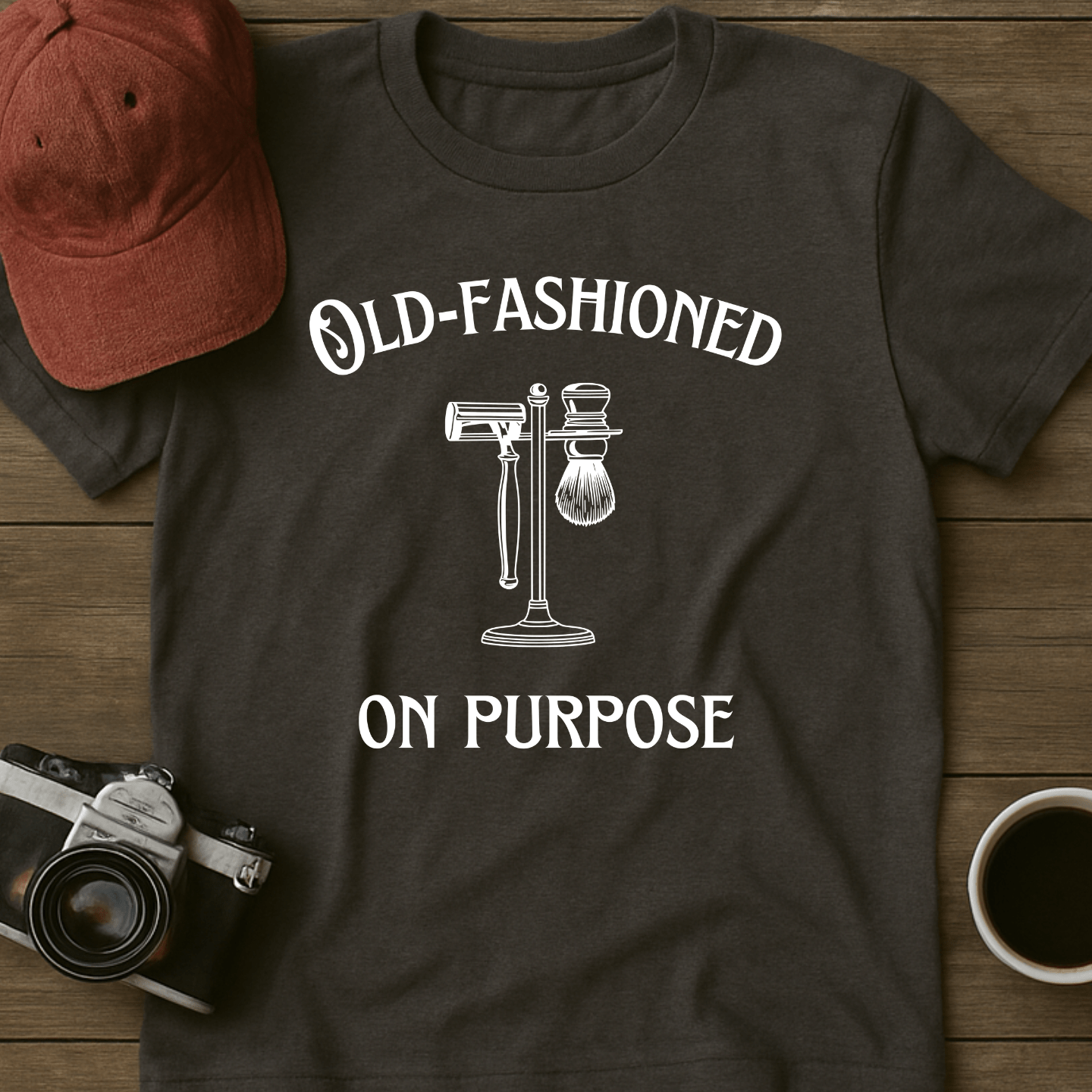 Old-Fashioned Shaving II T-Shirt