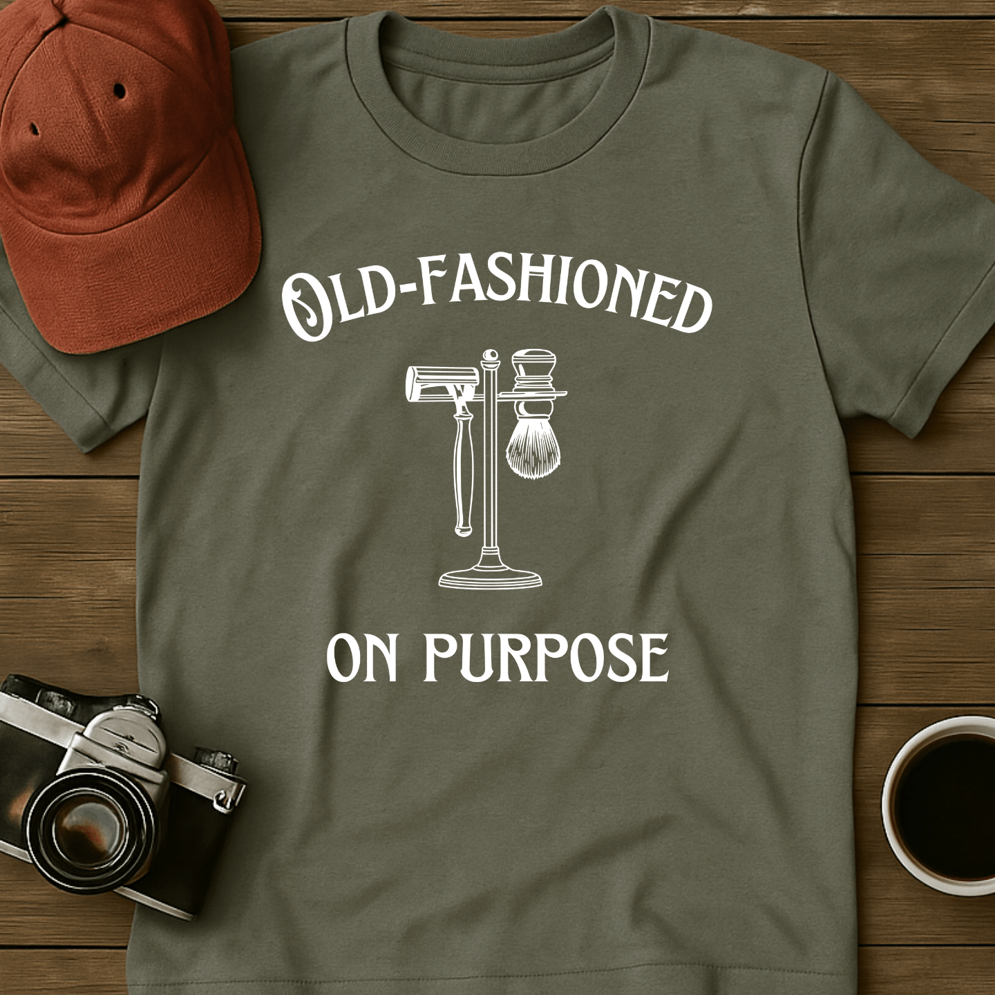 Old-Fashioned Shaving II T-Shirt