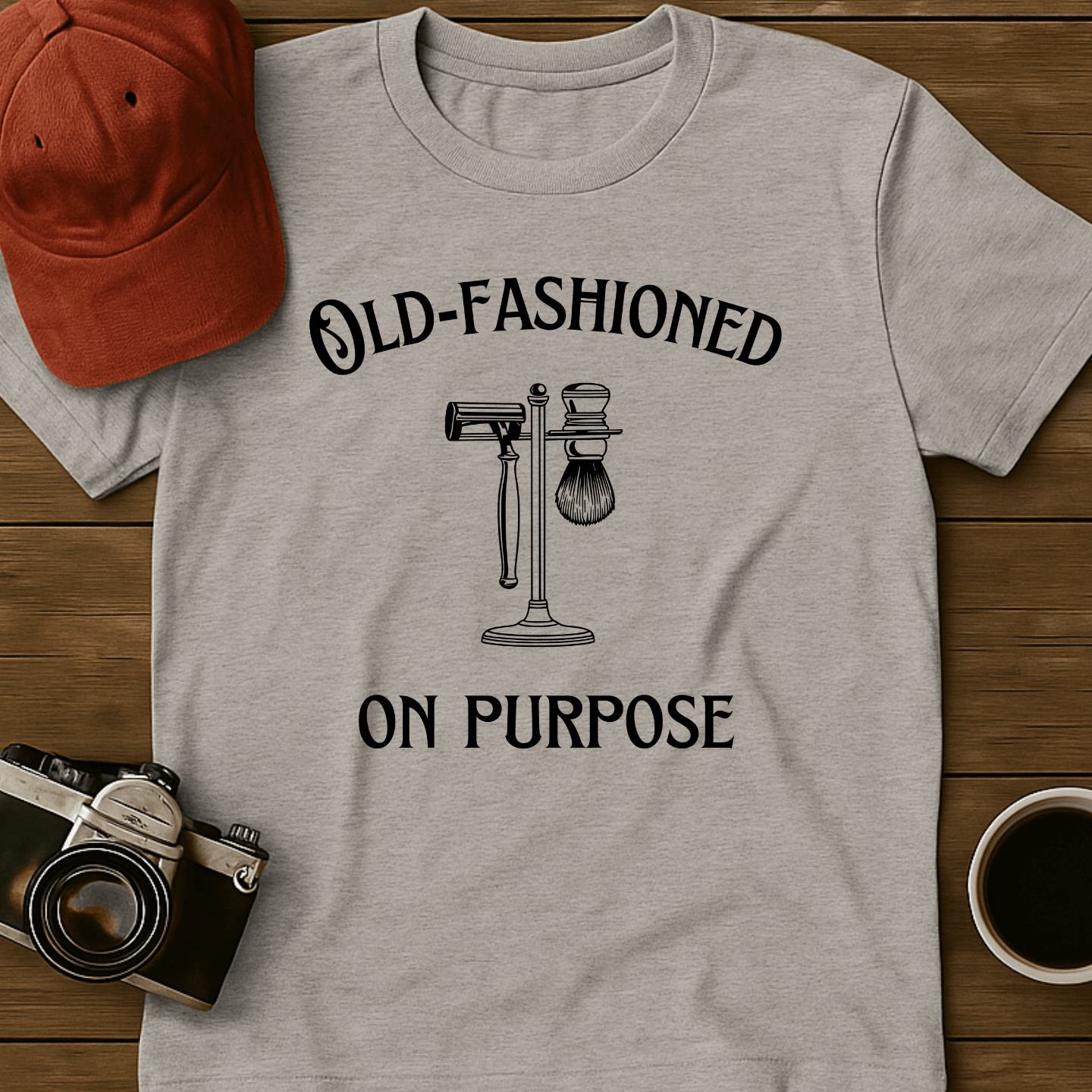 Old-Fashioned Shaving II T-Shirt