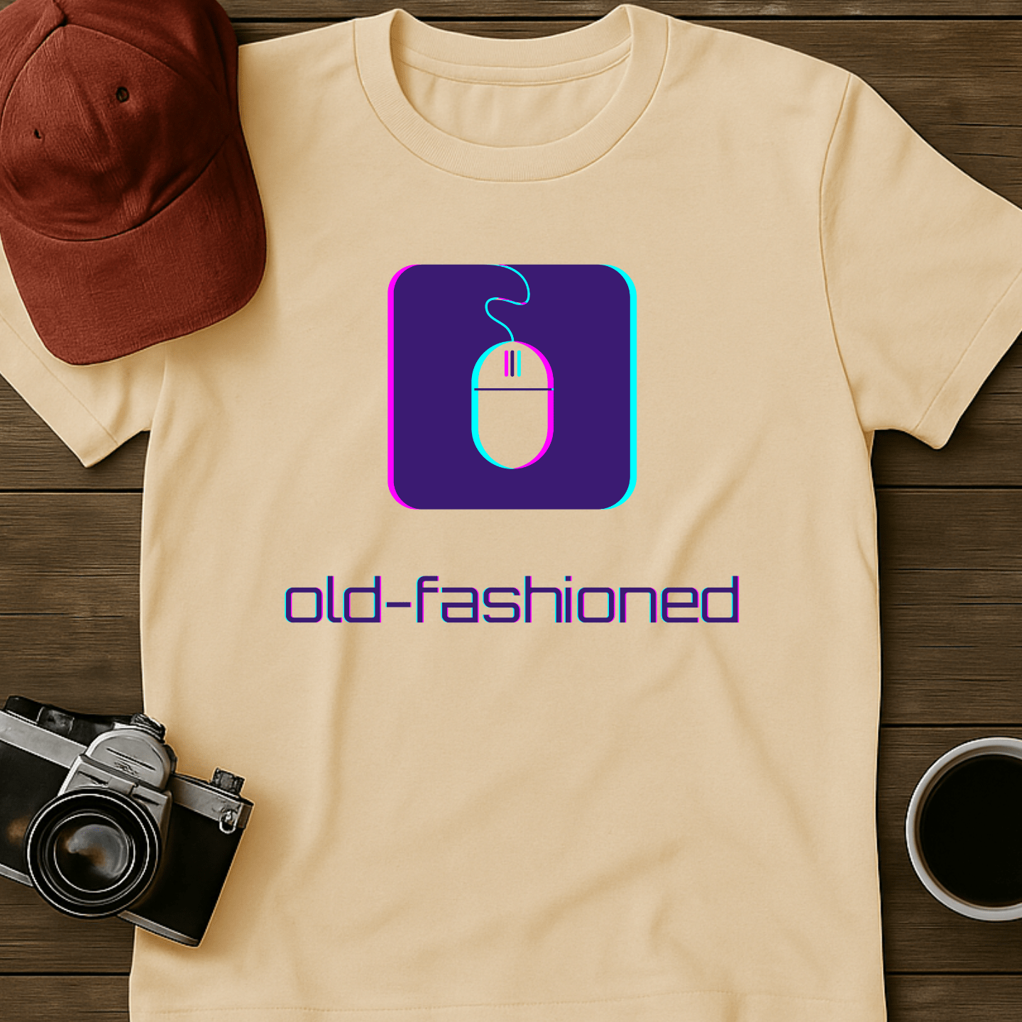 Old-Fashioned Mouse Pad I T-Shirt