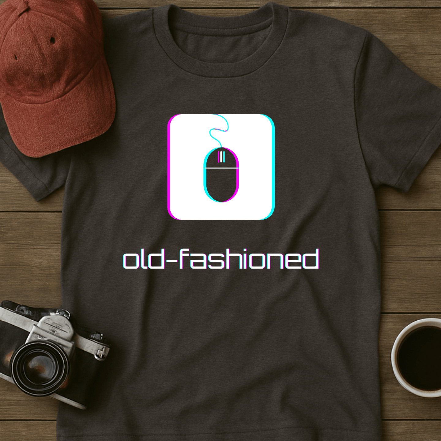 Old-Fashioned Mouse Pad I T-Shirt