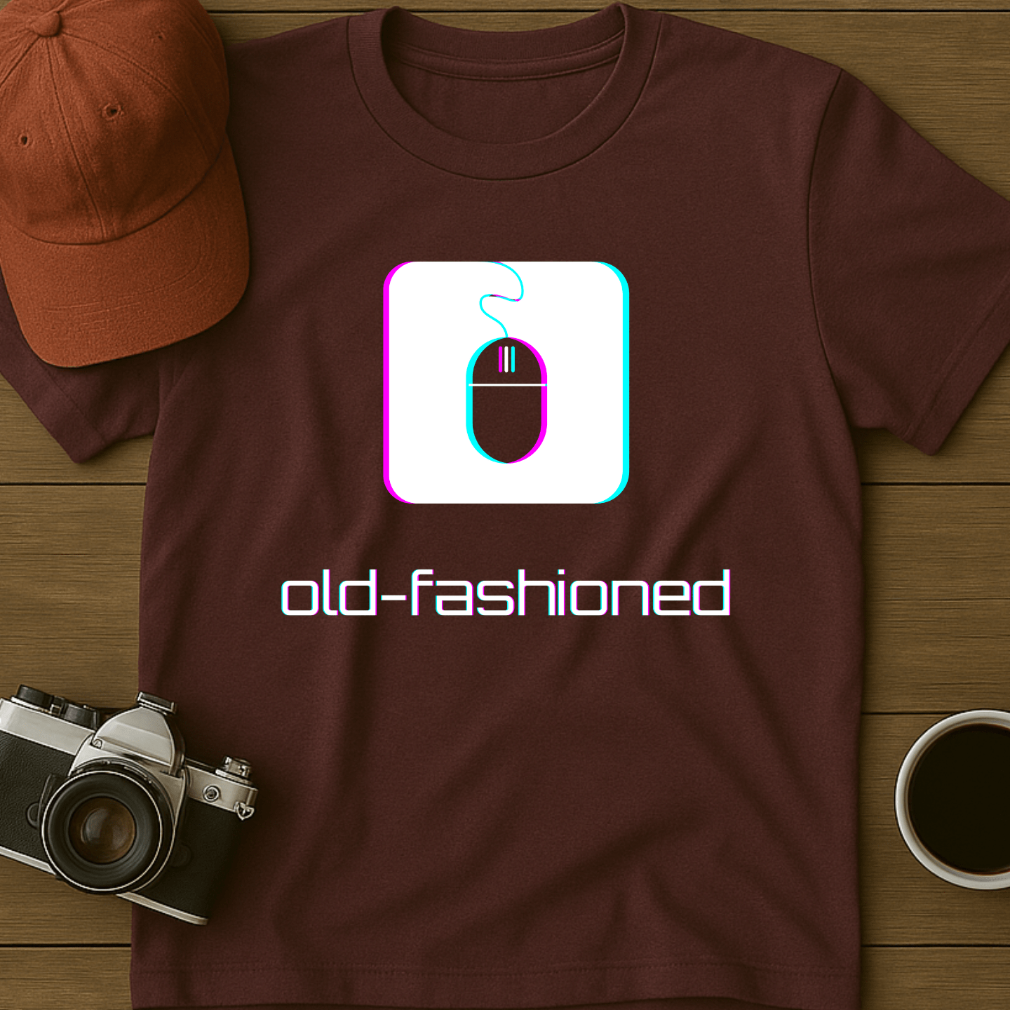 Old-Fashioned Mouse Pad I T-Shirt