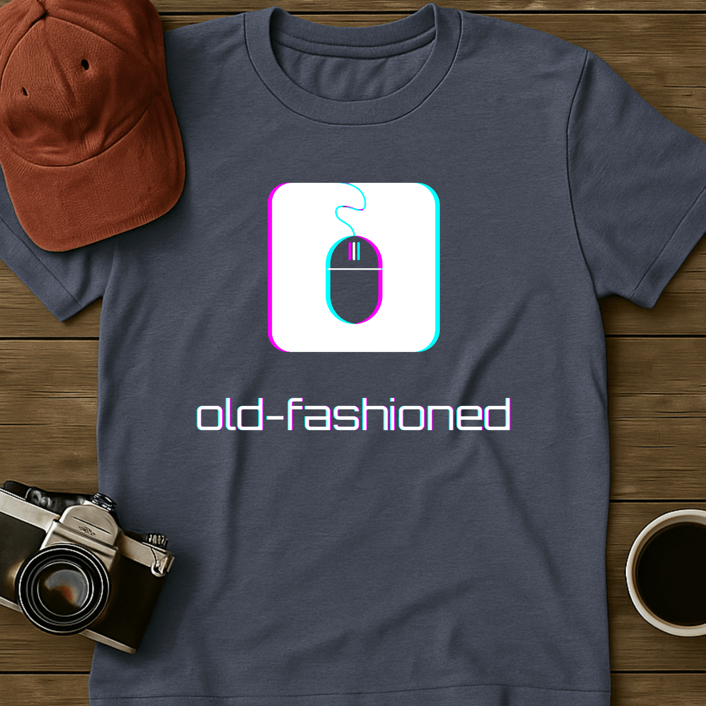 Old-Fashioned Mouse Pad I T-Shirt