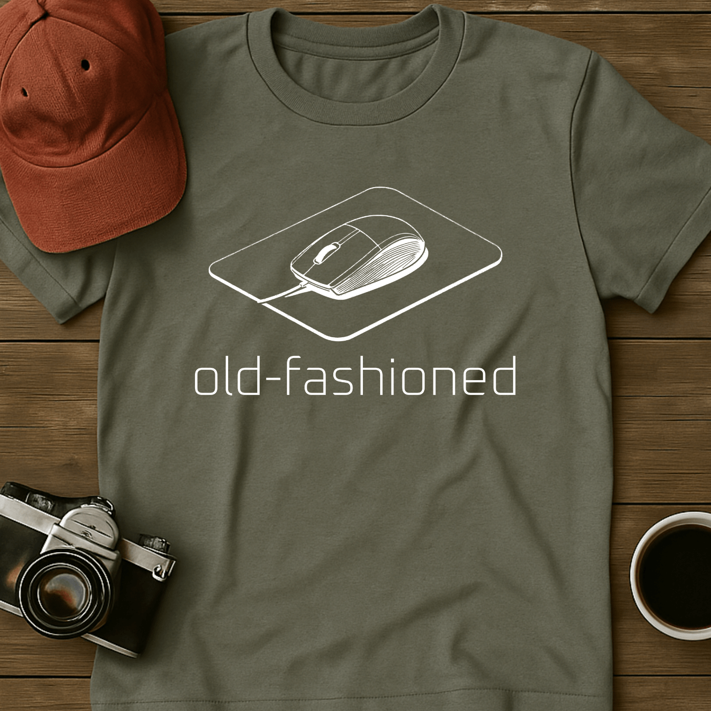 Old-Fashioned Mouse Pad II T-Shirt