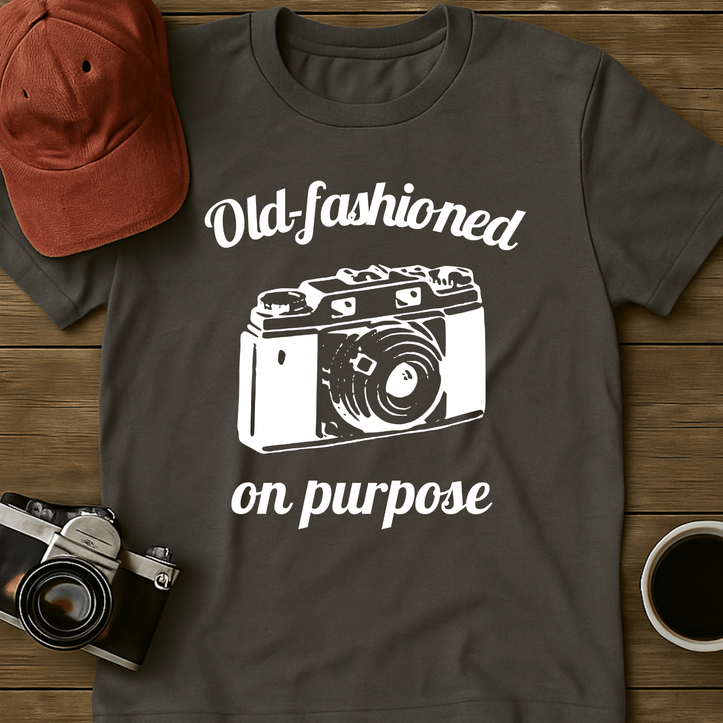 Old-Fashioned Camera III T-Shirt