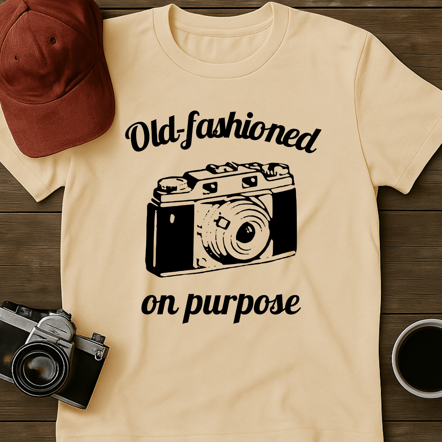 Old-Fashioned Camera III T-Shirt