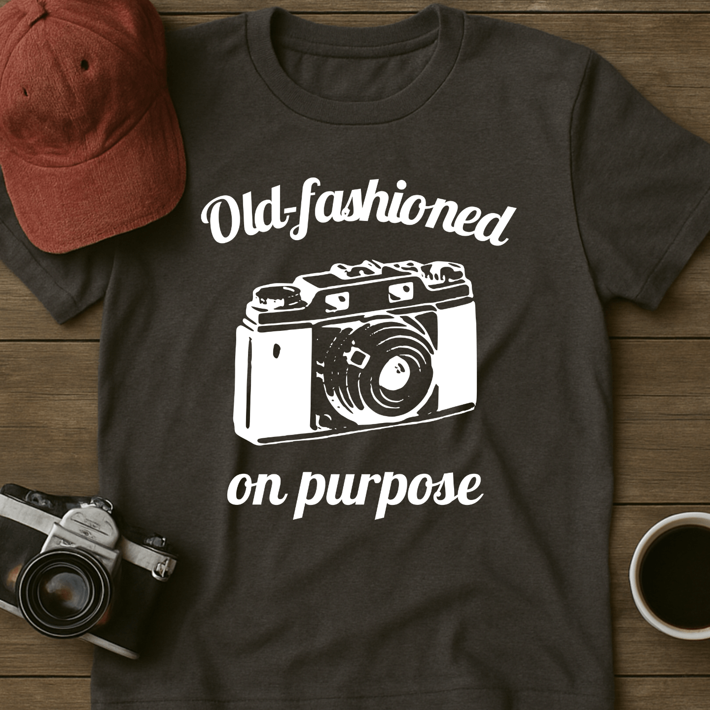 Old-Fashioned Camera III T-Shirt