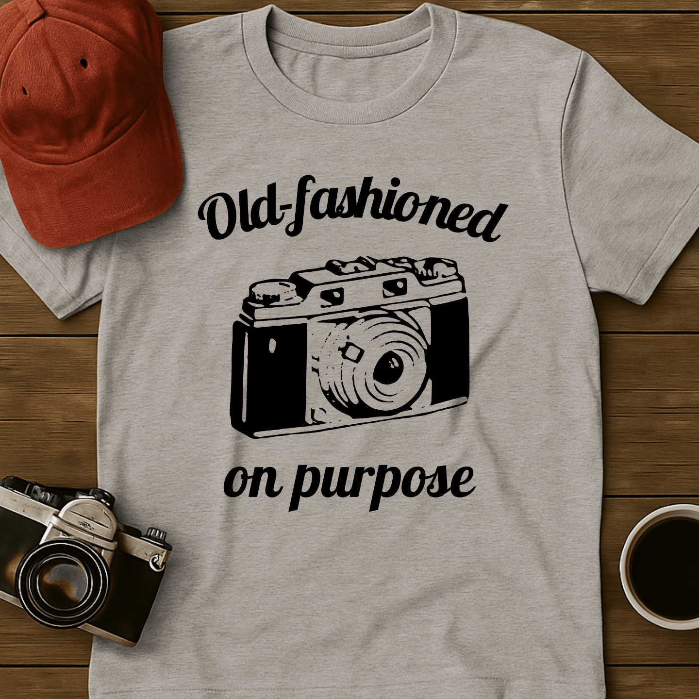Old-Fashioned Camera III T-Shirt