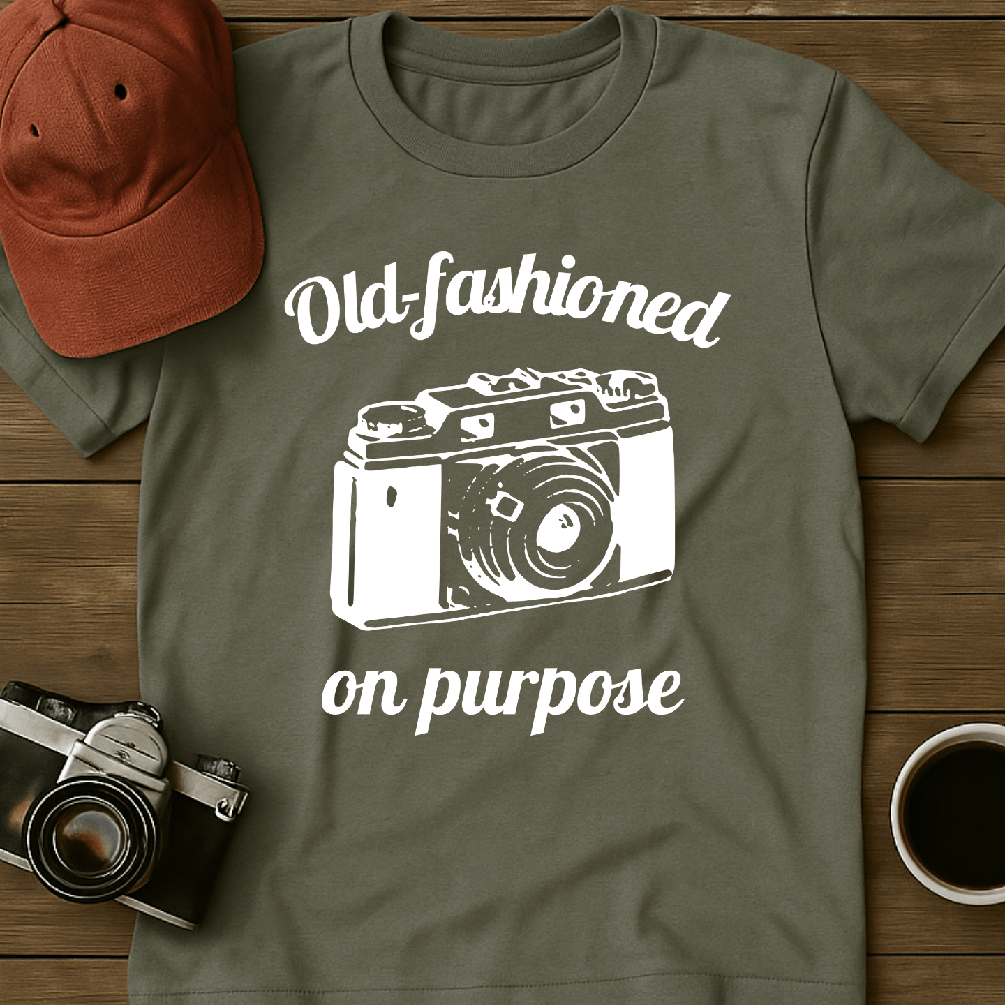 Old-Fashioned Camera III T-Shirt