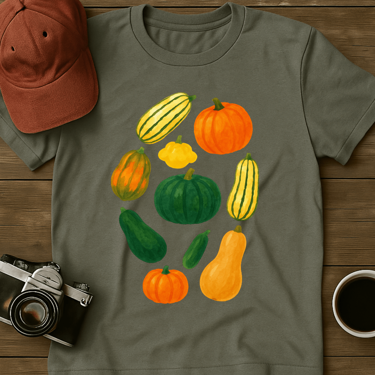 Squash Watercolor T-Shirt