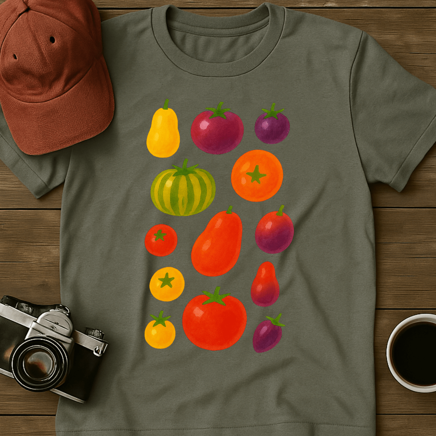 Colorful Tomatoes T-Shirt