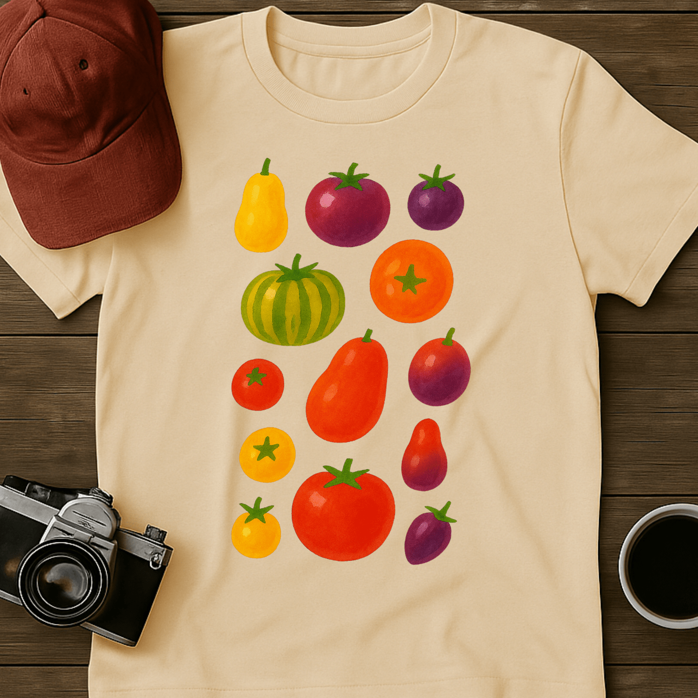 Colorful Tomatoes T-Shirt