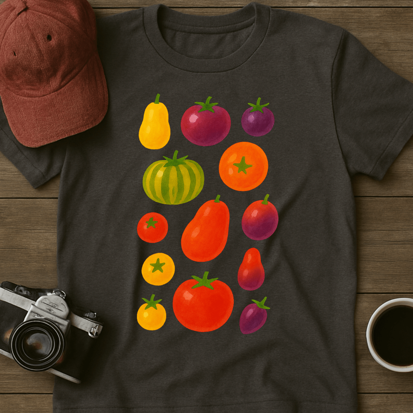 Colorful Tomatoes T-Shirt