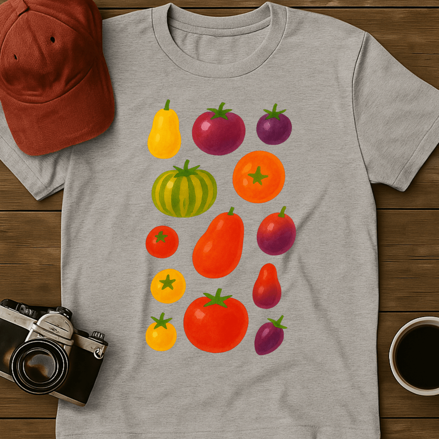 Colorful Tomatoes T-Shirt