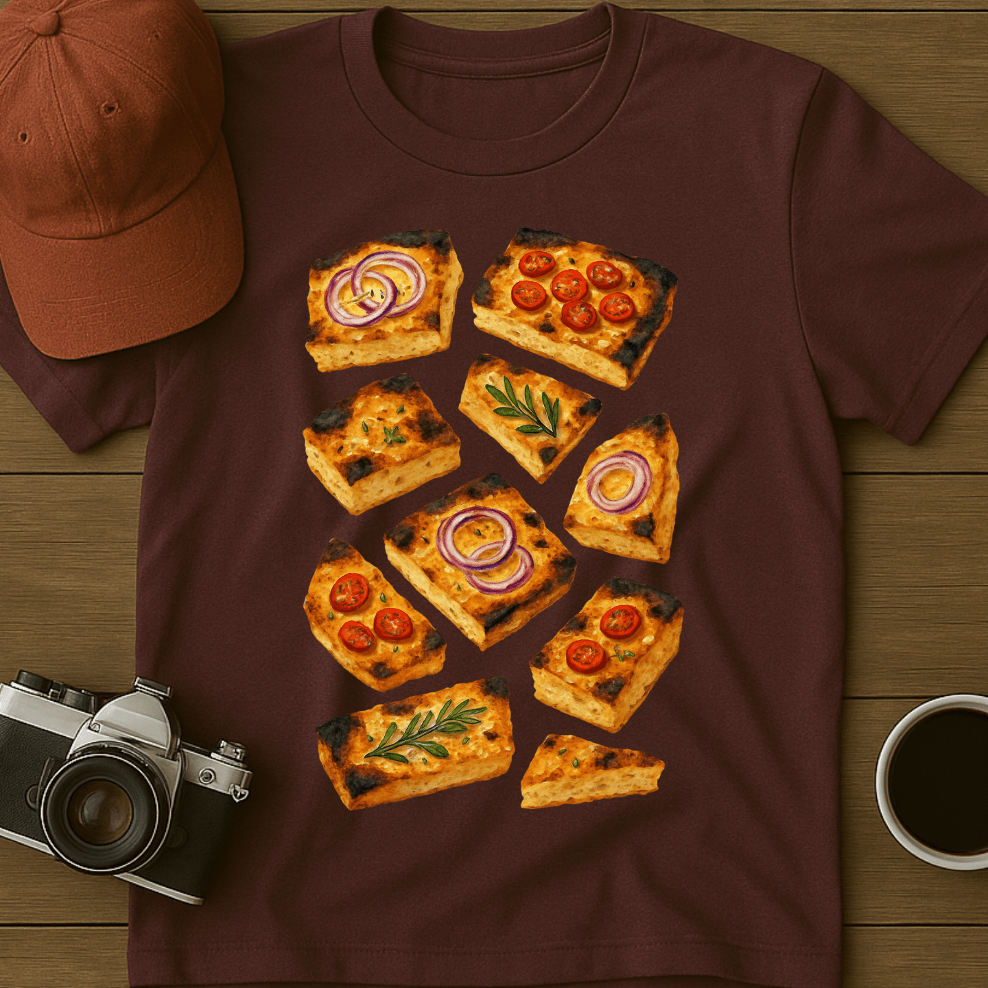 Focaccia Watercolor T-Shirt