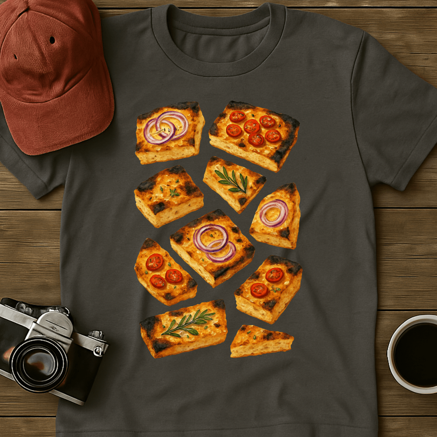 Focaccia Watercolor T-Shirt