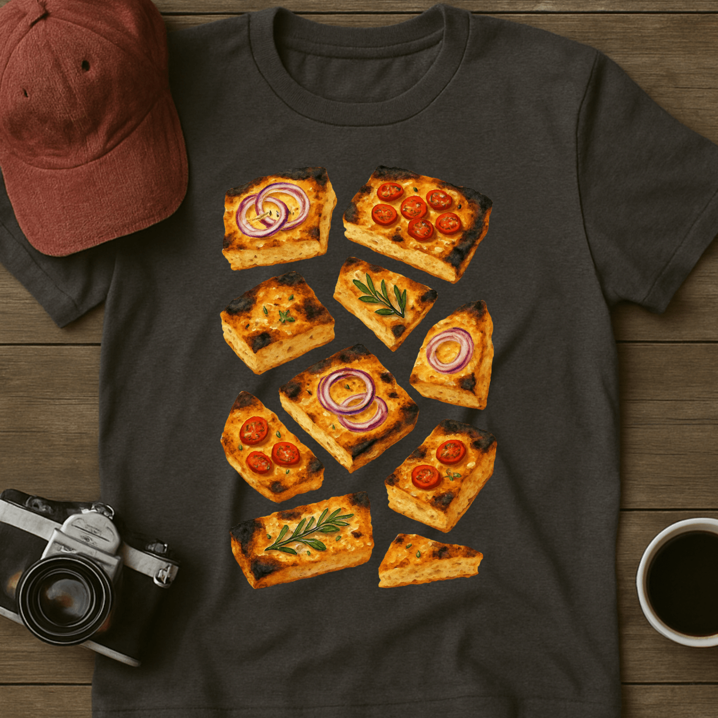 Focaccia Watercolor T-Shirt