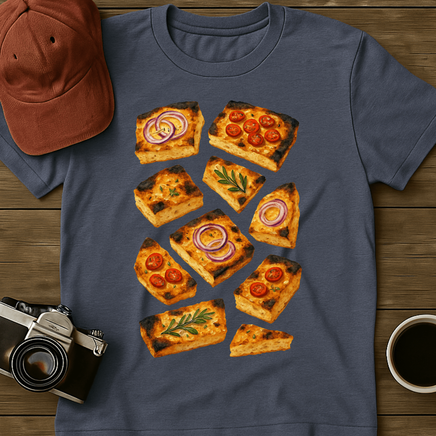Focaccia Watercolor T-Shirt