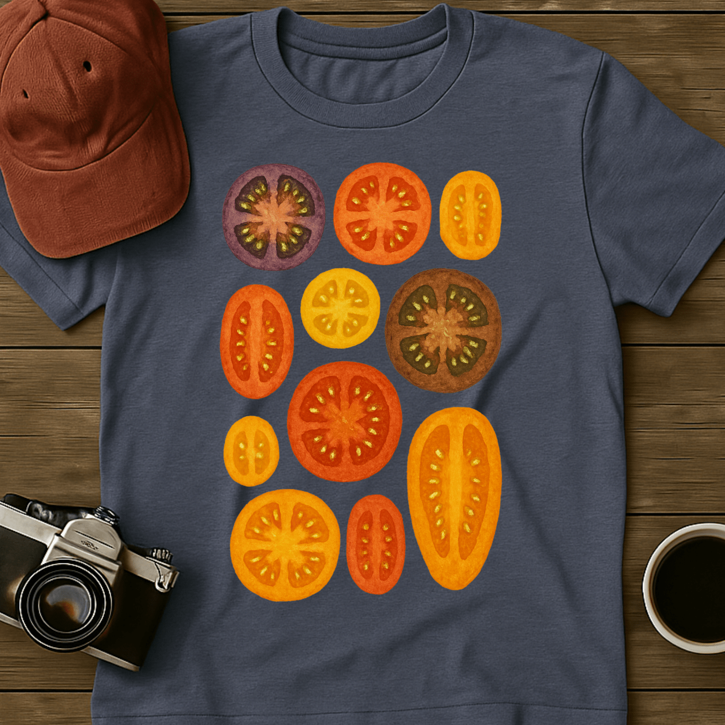 Sliced Tomatoes T-Shirt