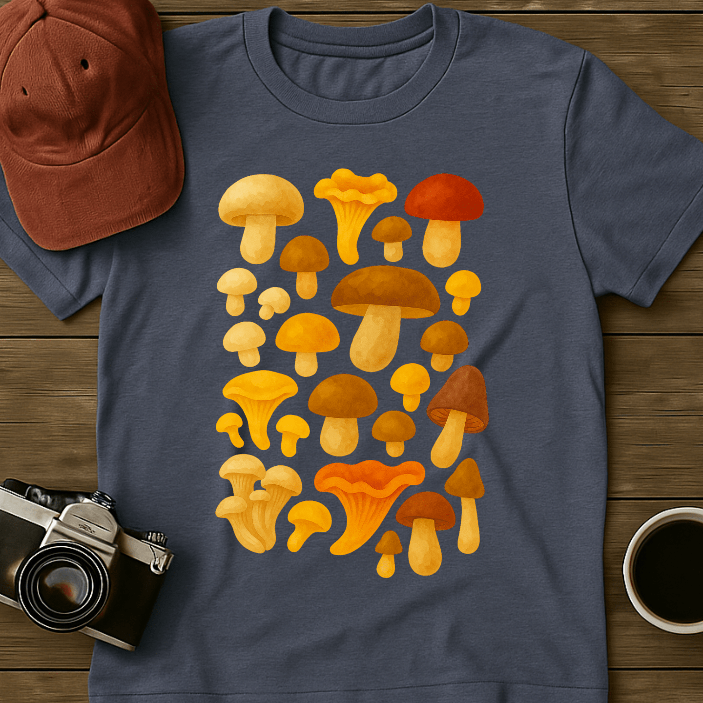 Mushrooms Watercolor II T-Shirt