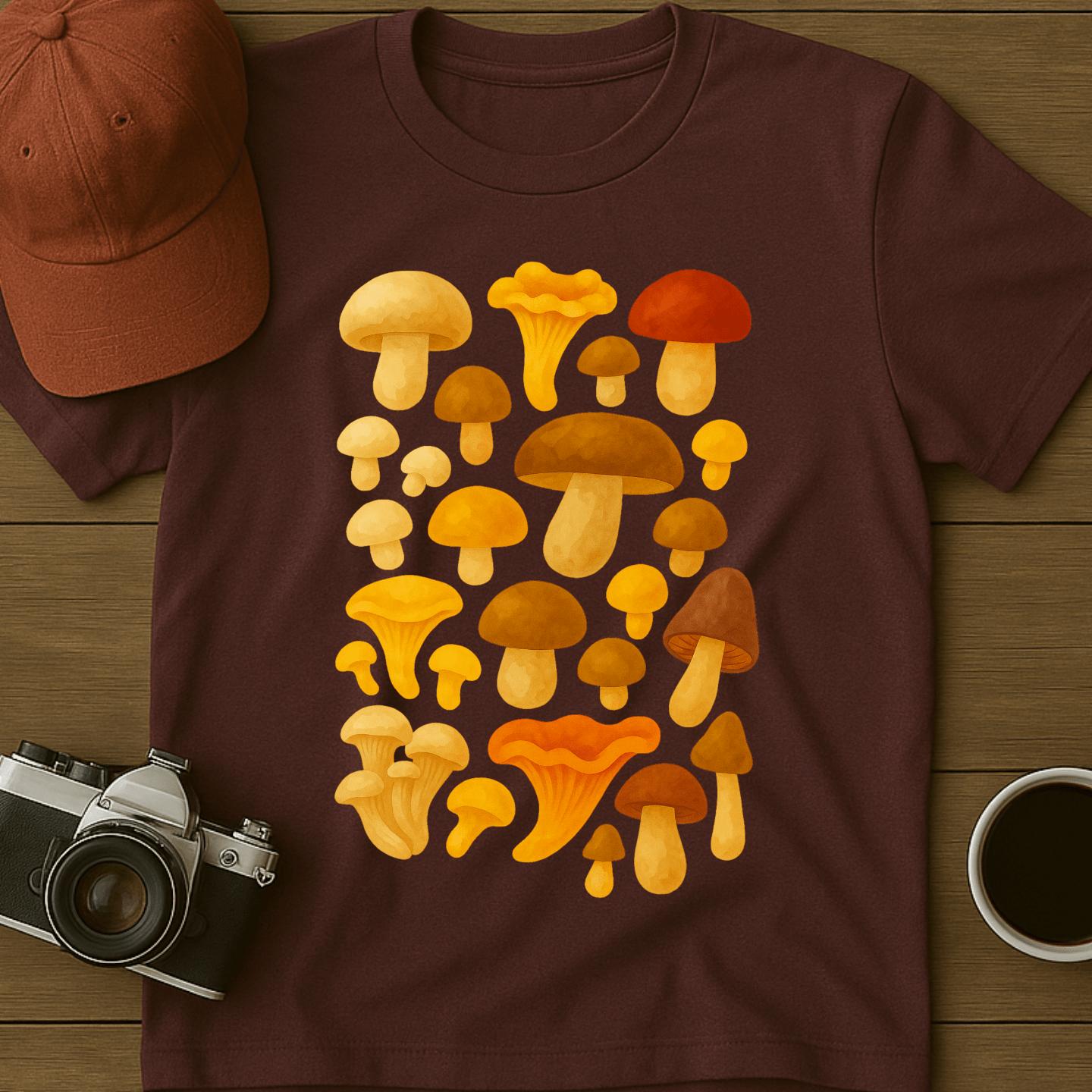 Mushrooms Watercolor II T-Shirt