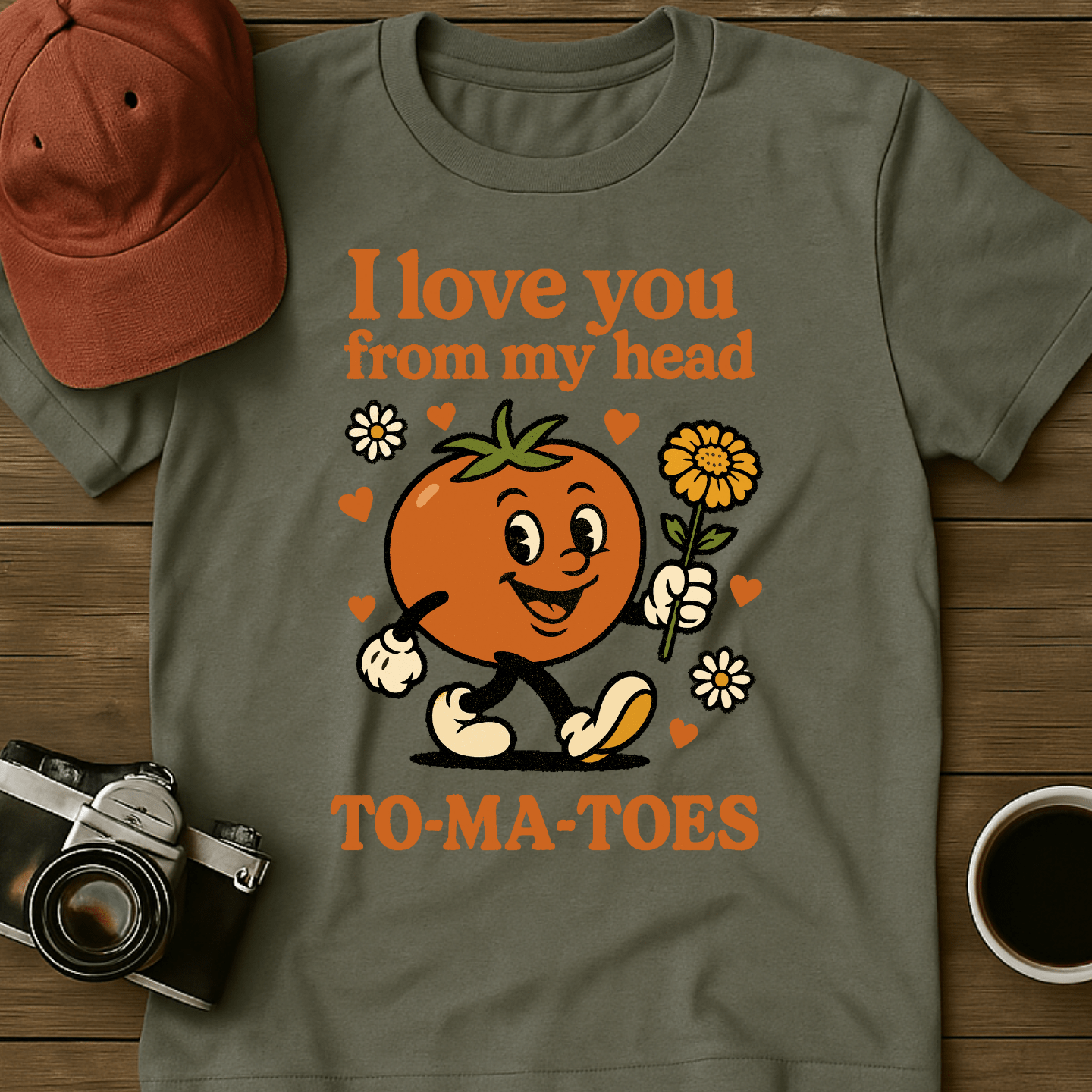 I Love You Tomato T-Shirt