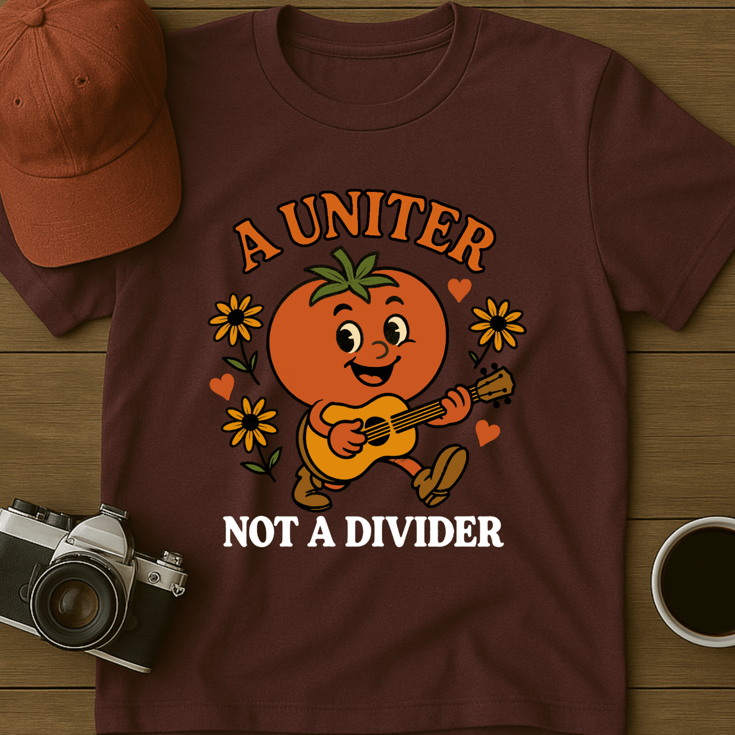 Uniter Not Divider Tomato T-Shirt