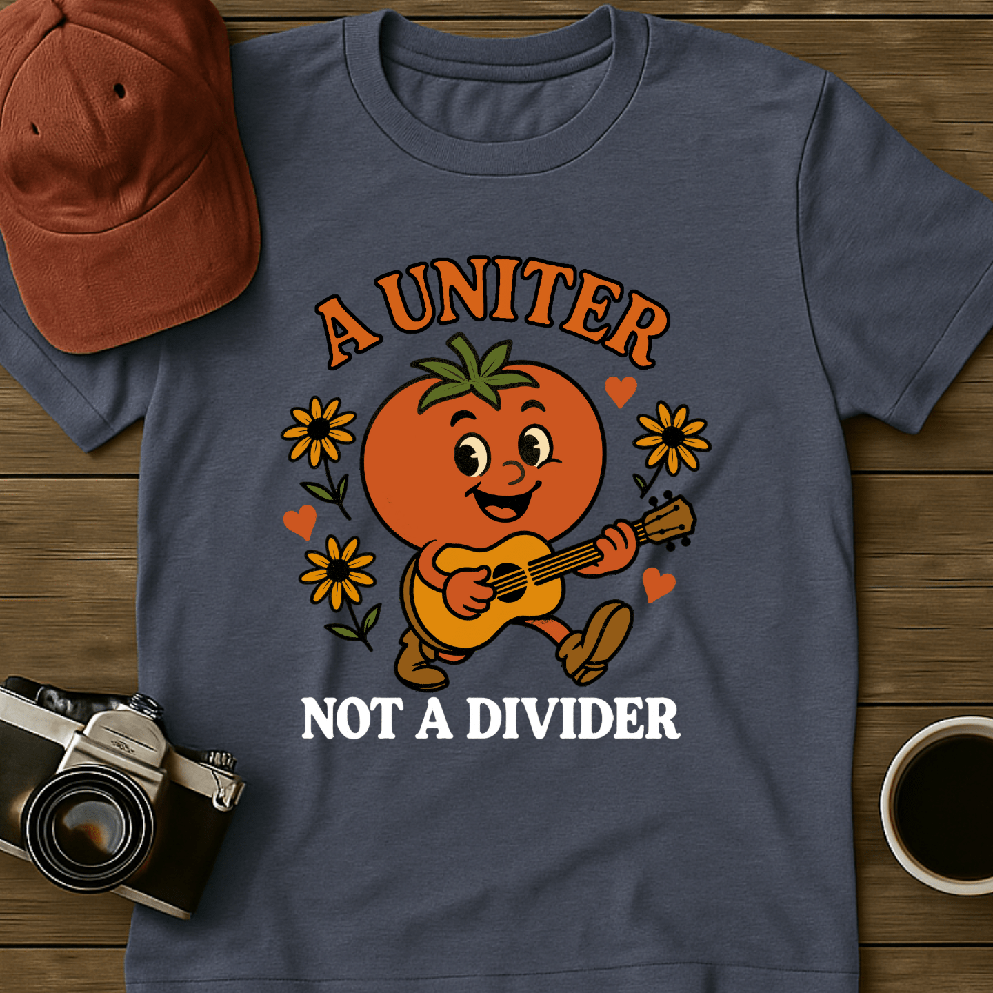 Uniter Not Divider Tomato T-Shirt