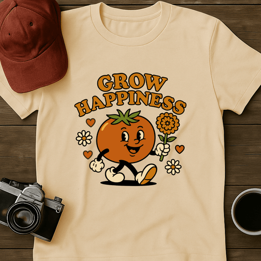 Grow Happiness Tomato I T-Shirt