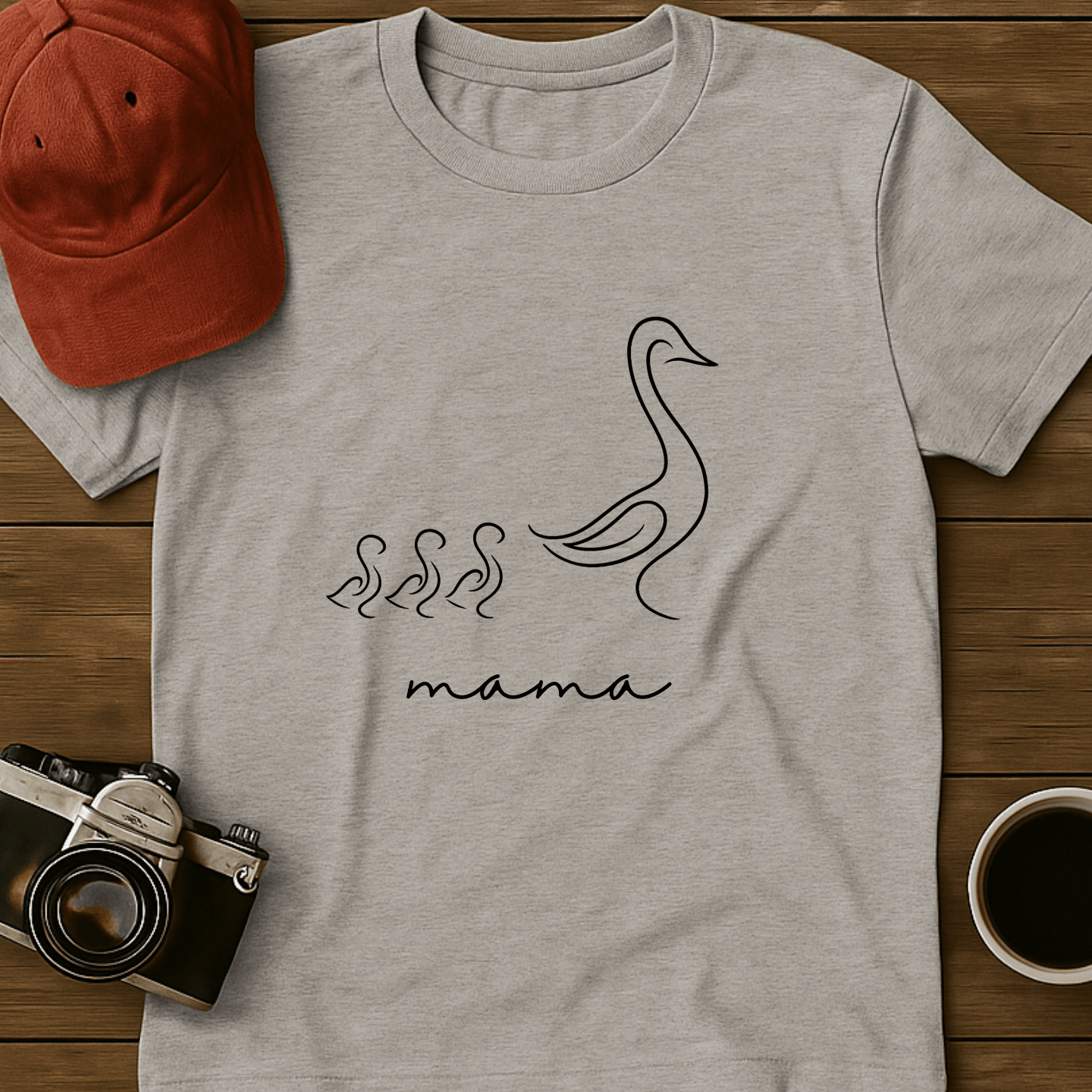 Mama And Ducklings I T-Shirt