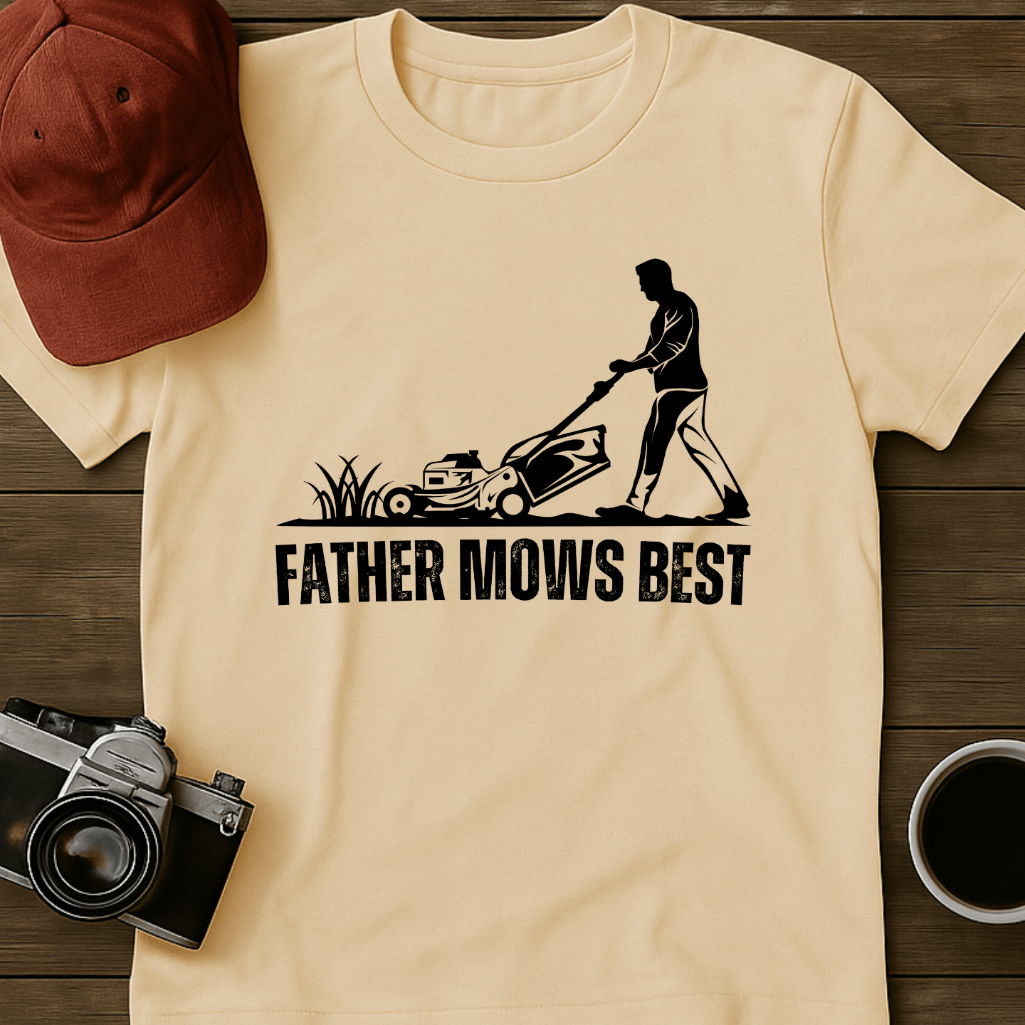 Father Mows Best II T-Shirt