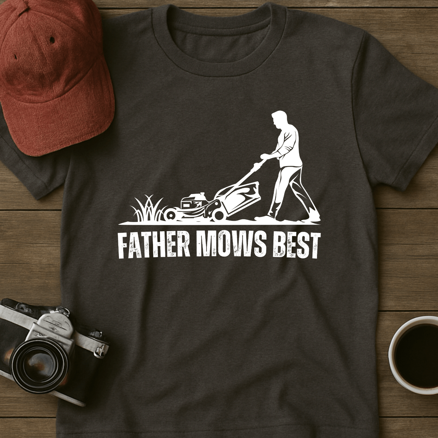 Father Mows Best II T-Shirt