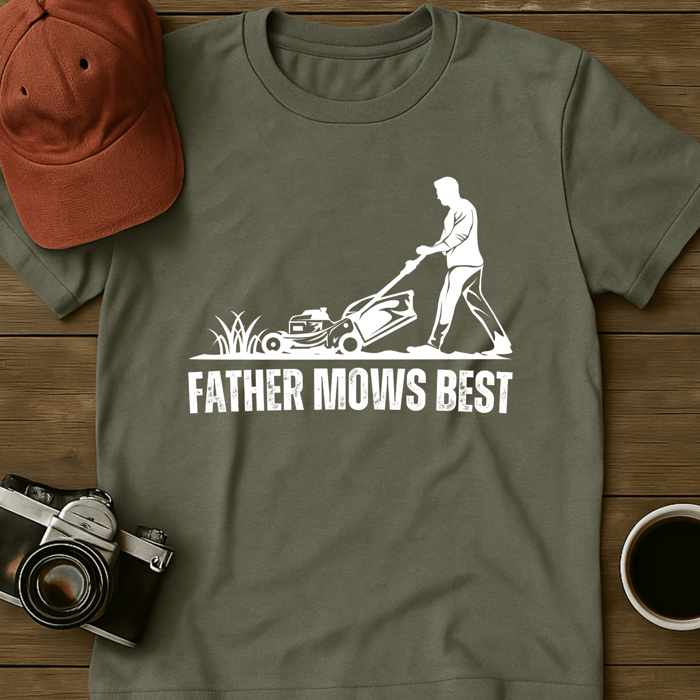 Father Mows Best II T-Shirt