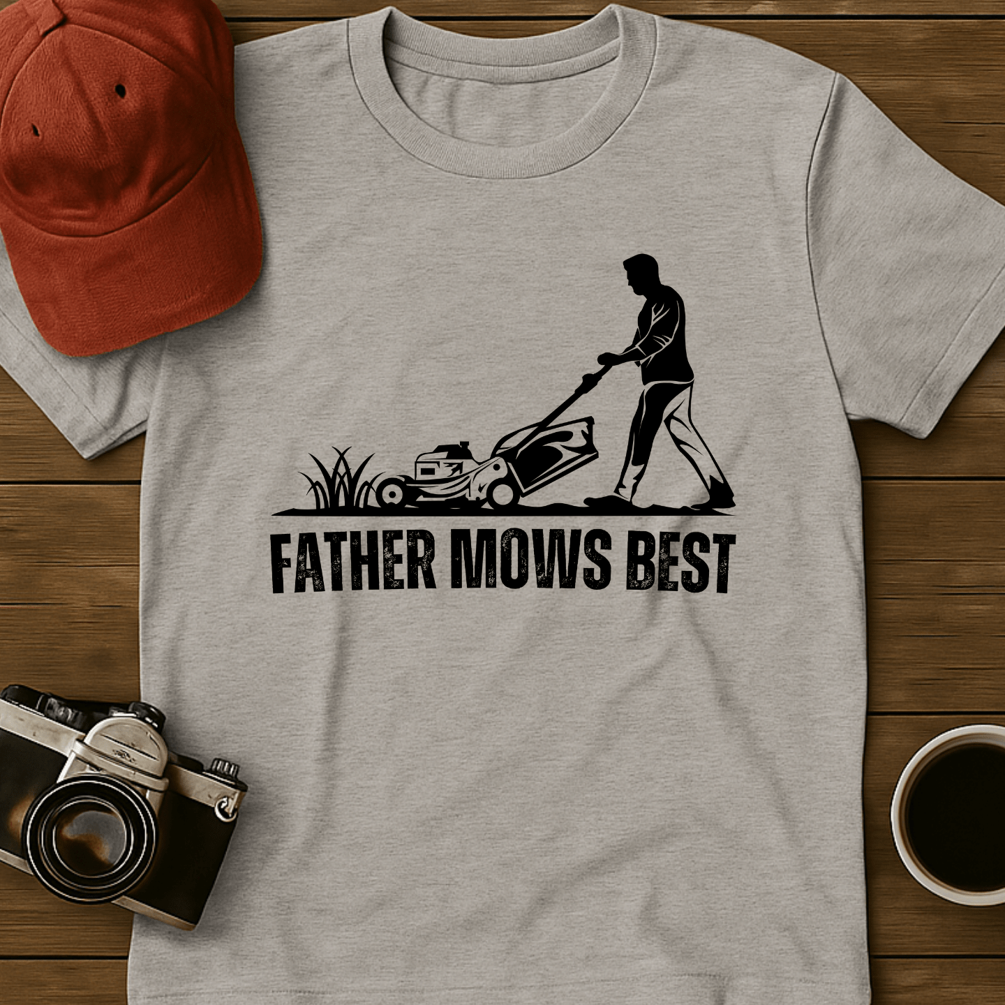 Father Mows Best II T-Shirt