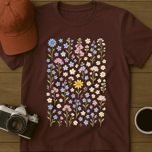 Pastel Wildflowers T-Shirt