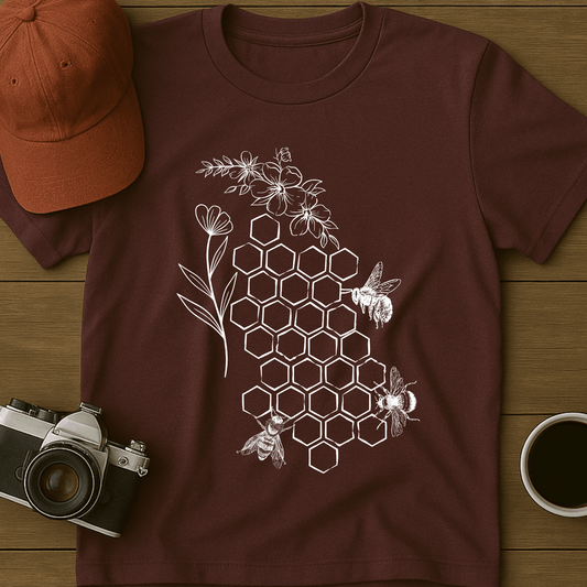 Bees and Honeycomb I T-Shirt