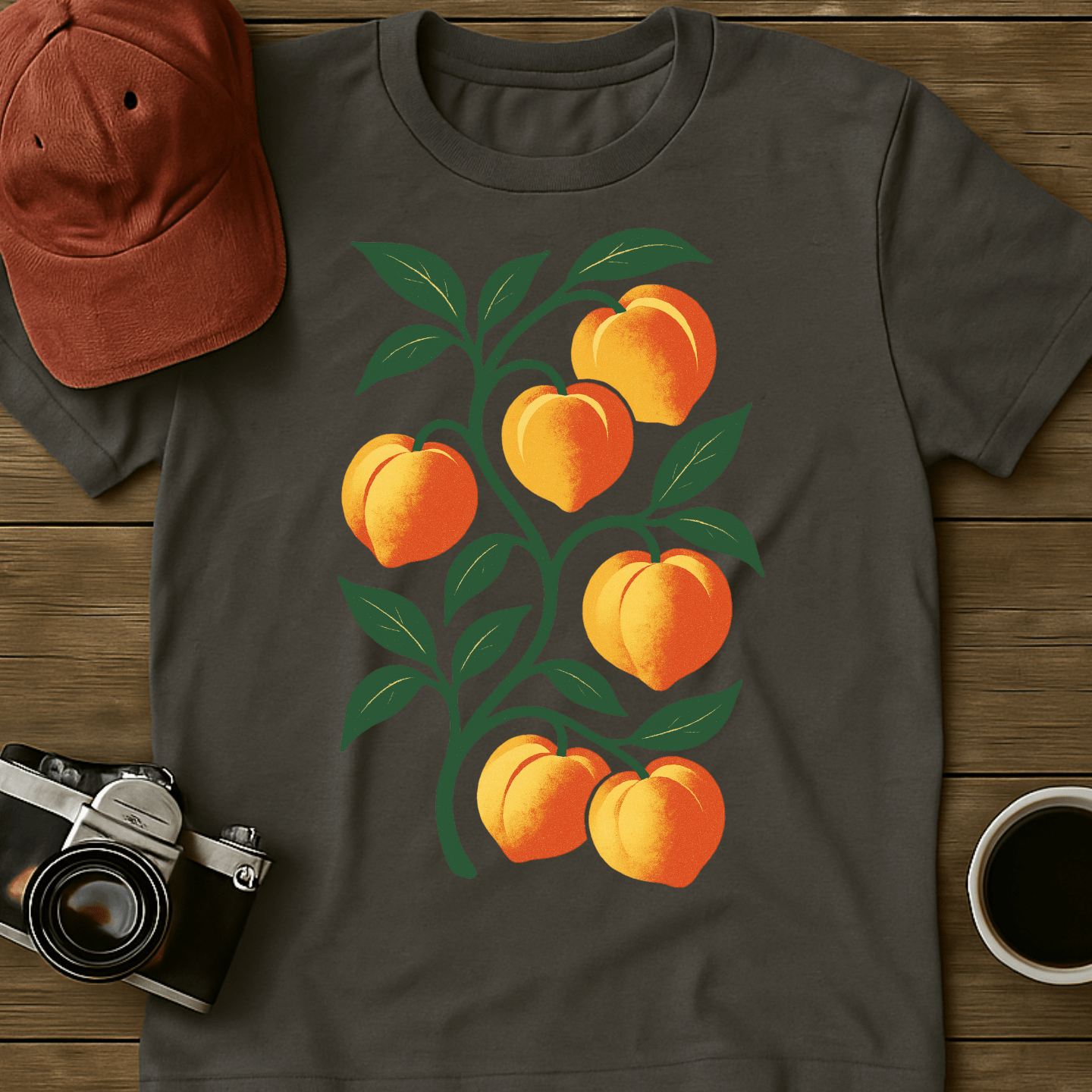 Peach Branch T-Shirt