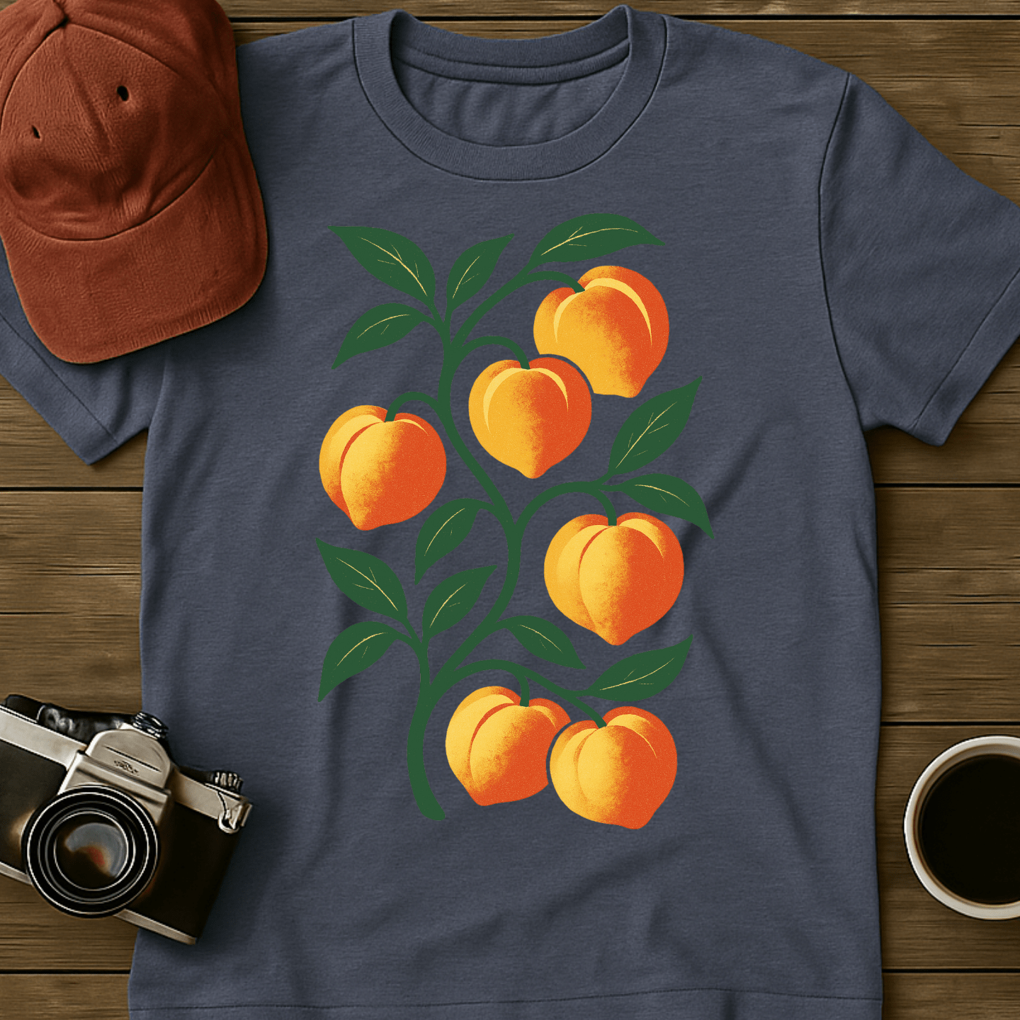 Peach Branch T-Shirt