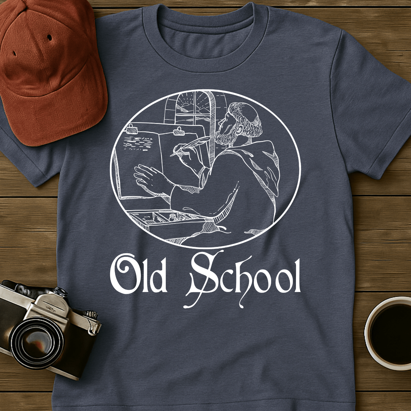 Old School Monk T-Shirt