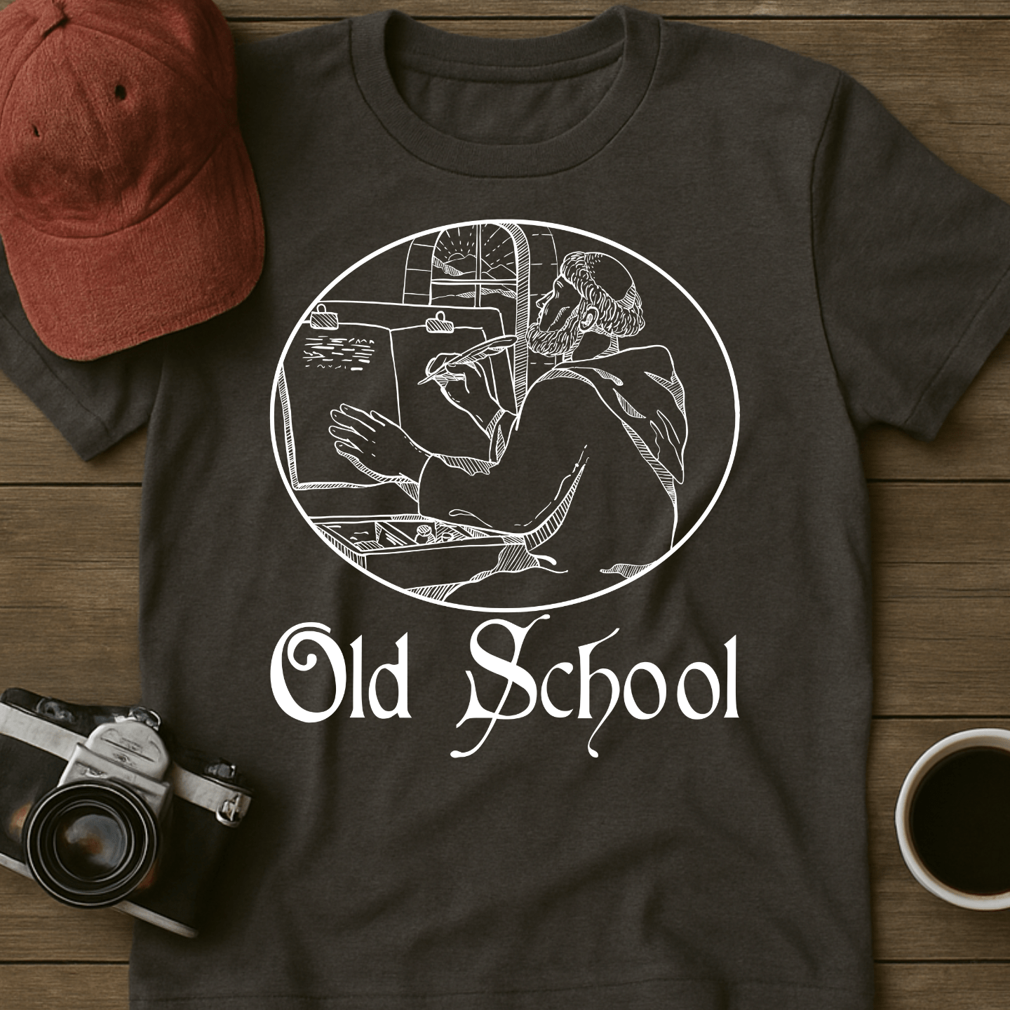 Old School Monk T-Shirt