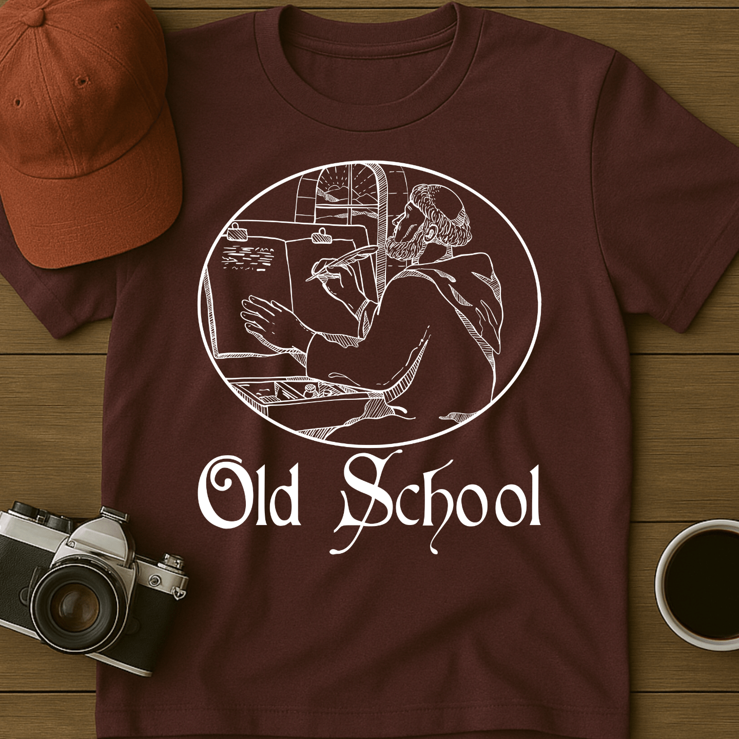 Old School Monk T-Shirt