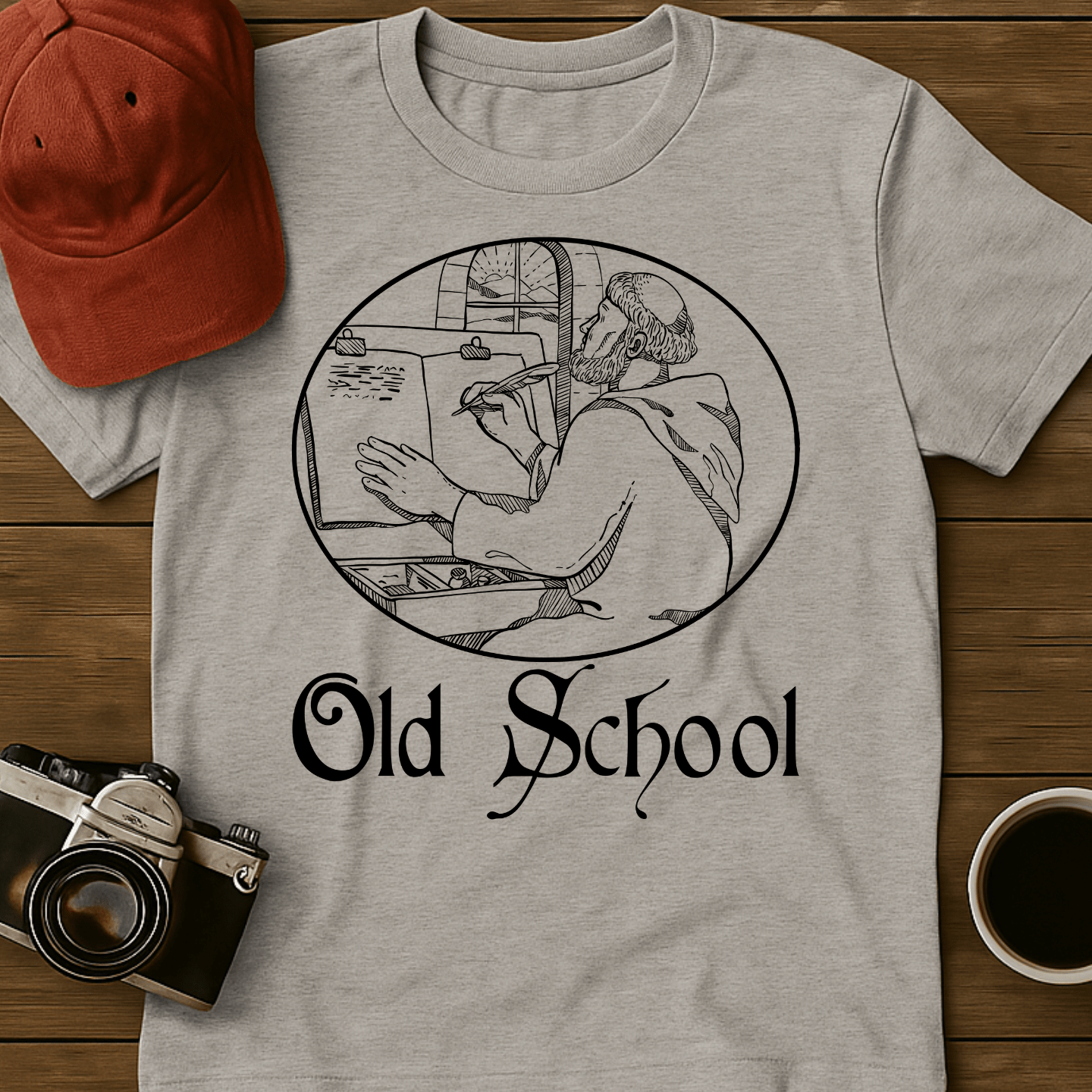 Old School Monk T-Shirt