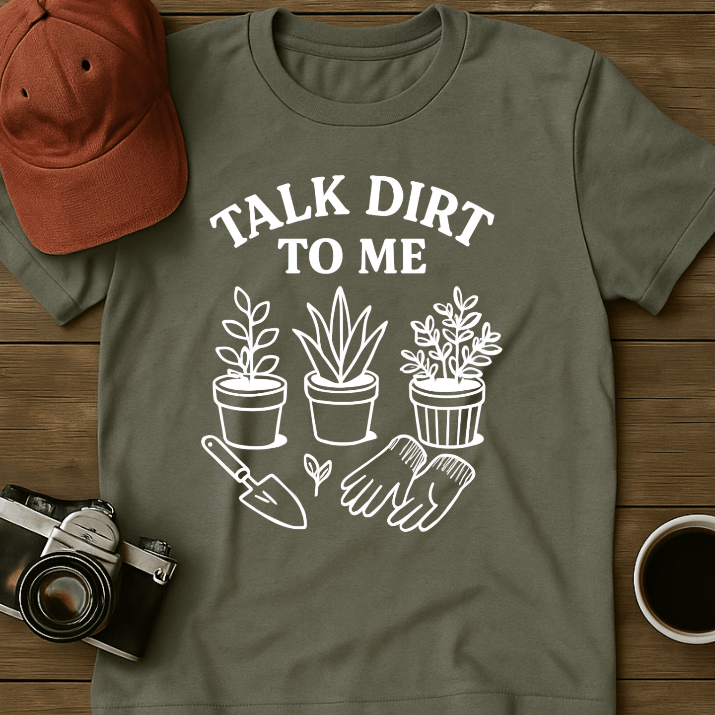 Talk Dirt To Me Pots T-Shirt