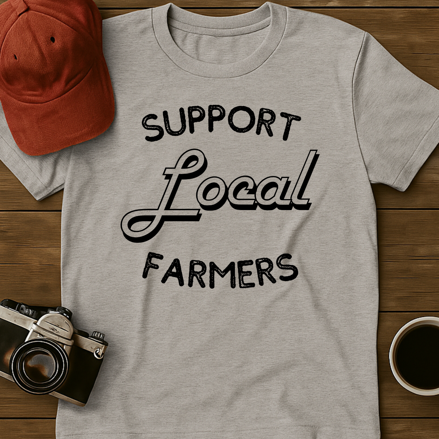 Support Local Farmers T-Shirt