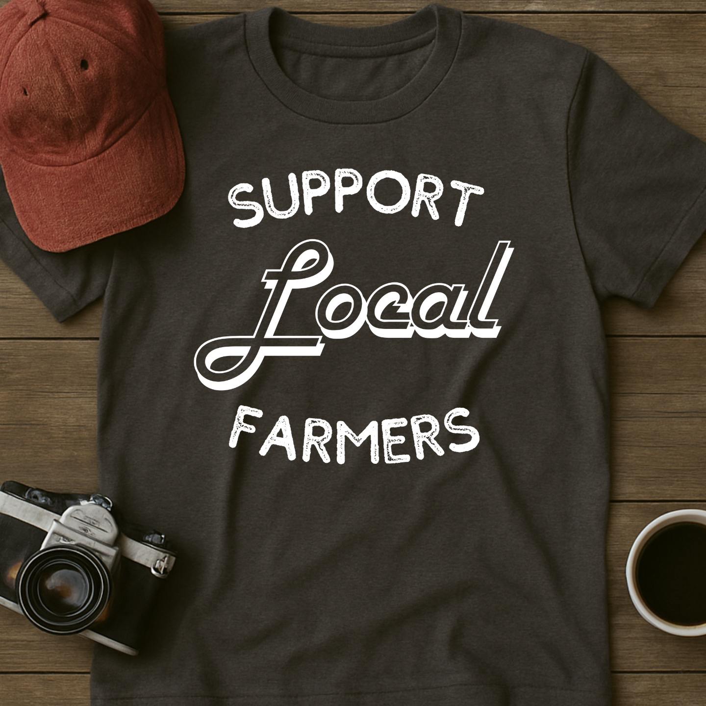 Support Local Farmers T-Shirt