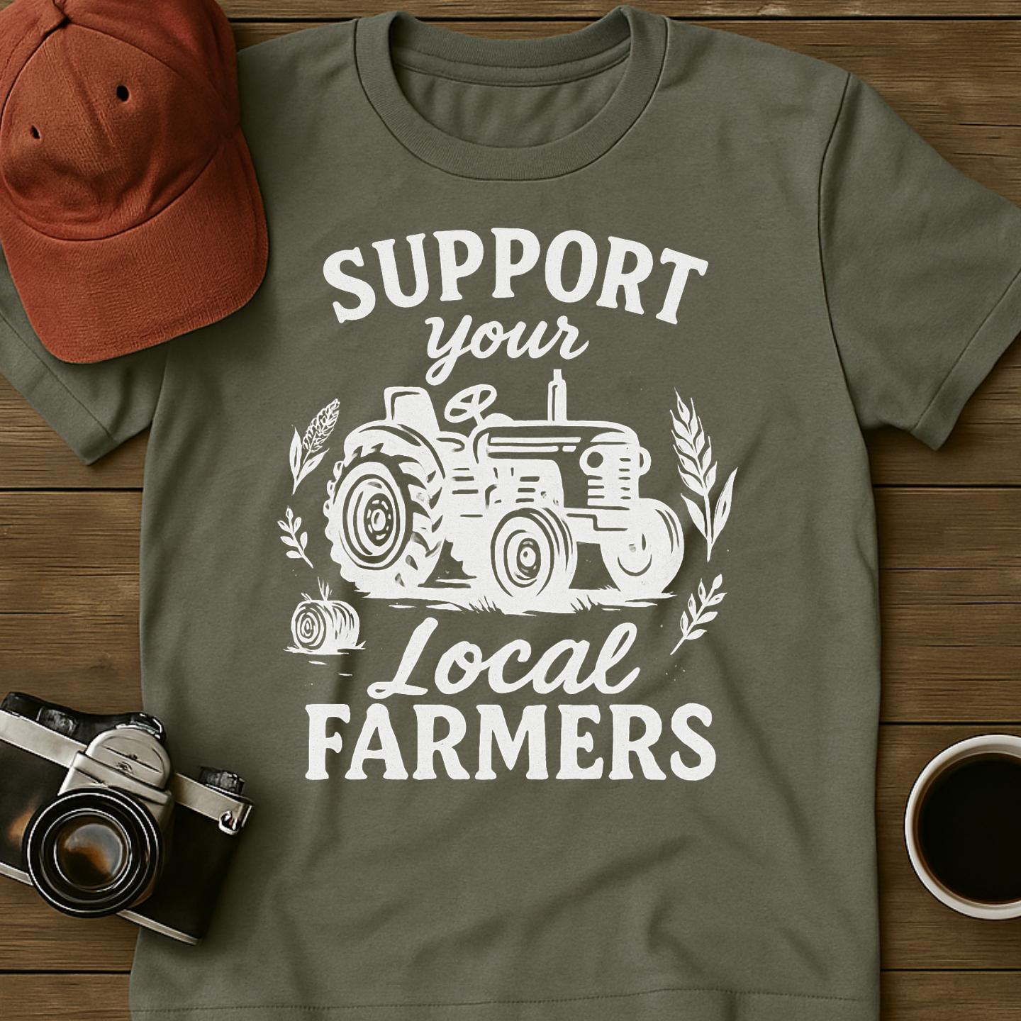 Support Your Local Farmers T-Shirt